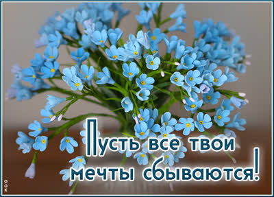 Postcard магическая открытка пусть все твои мечты сбываются