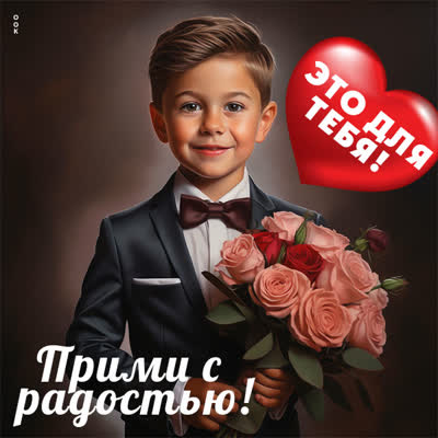 Postcard милая картинка это для тебя