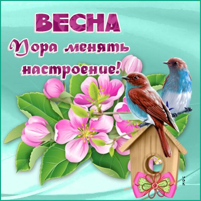 Картинка милая картинка с весной
