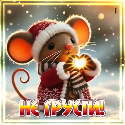 Picture мотивирующая открытка не грусти!