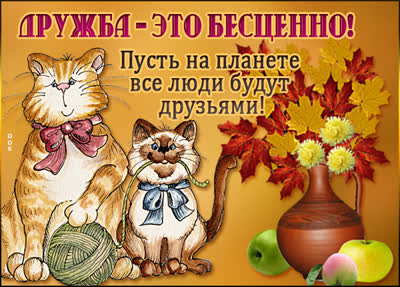 Picture очаровательная картинка дружба это бесценно