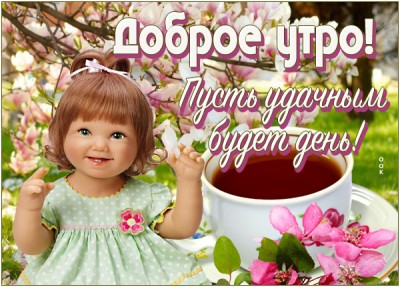 Картинка открытка доброго утра и солнечного дня