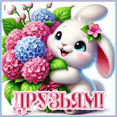 Postcard открытка друзьям с теплотой!