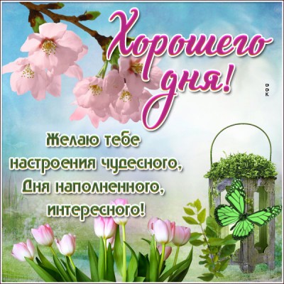 Картинка открытка хорошего дня и только улыбок