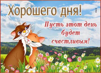 Открытка открытка хорошего всем денечка