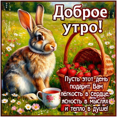 Picture открытка легкого утра и тепла в душе