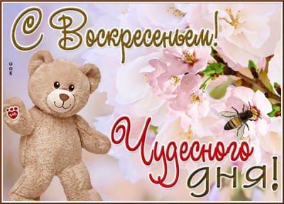 Картинка открытка с воскресеньем, хорошего отдыха