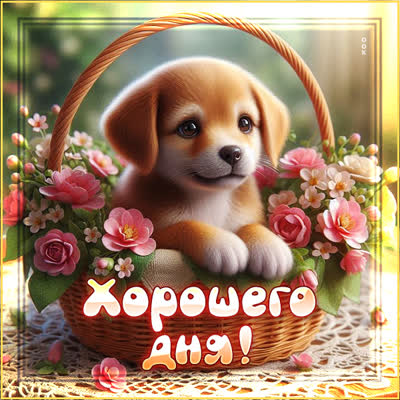 Picture открытка хорошего денечка тебе, улыбайся