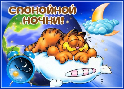 Открытка прикольная картинка спокойной ночи