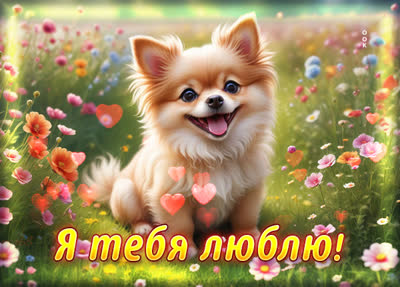 Picture роскошная открытка я тебя люблю
