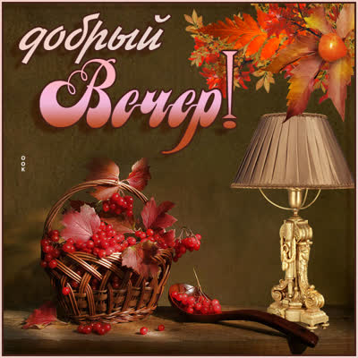 Postcard самая оригинальная открытка добрый вечер
