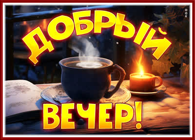 Picture сияющая картинка добрый вечер