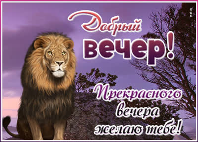Picture сказочная открытка прекрасного вечера желаю тебе