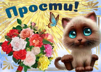 Картинка супер картинка прости