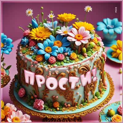 Postcard вдохновляющая открытка прости