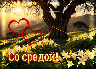 Postcard волшебная открытка со средой