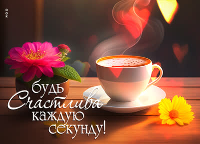 Picture яркая картинка будь счастлива каждую секунду