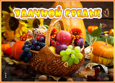 Postcard яркая картинка удачной среды