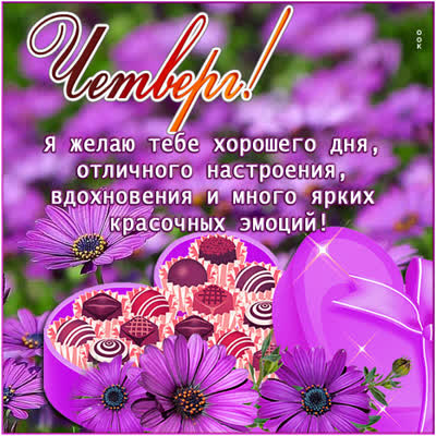 Picture яркая открытка я желаю тебе хорошего дня