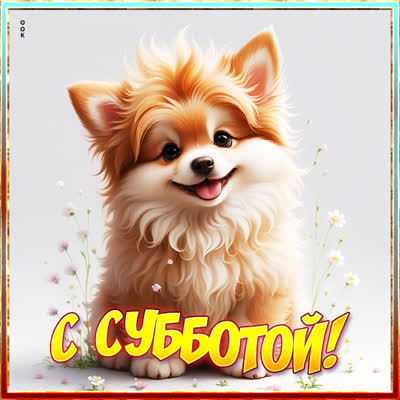 Postcard забавная открытка с субботой