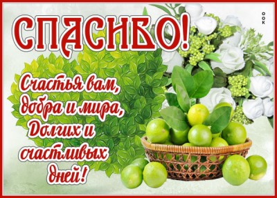Картинка замечательная открытка спасибо