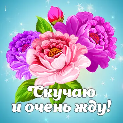 Picture чудесная открытка скучаю и очень жду