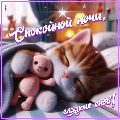 Postcard эксклюзивная открытка сладких снов