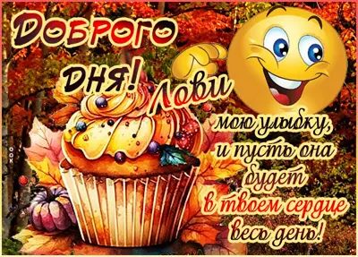 Postcard фантастическая открытка лови мою улыбку