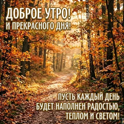 Postcard картинка доброго радостного утра