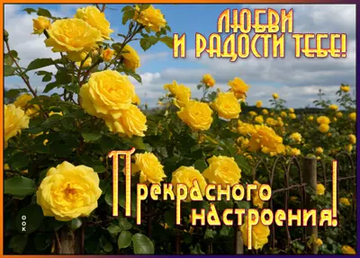 Picture картинка любви, радости и прекрасного настроения тебе