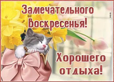 Picture милая картинка замечательного воскресенья