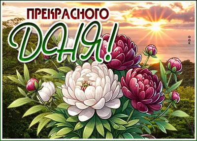 Postcard нежная открытка прекрасного дня