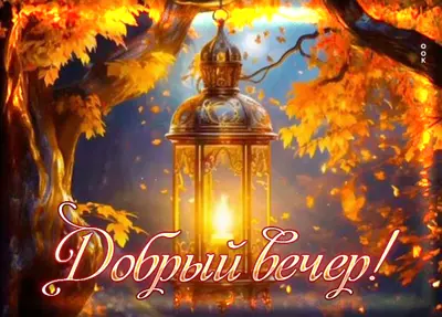Picture оптимистичная открытка добрый вечер