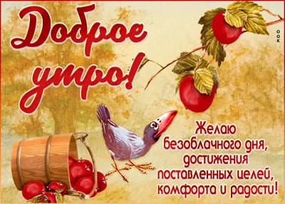Picture смешная открытка доброе утро