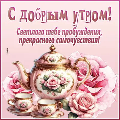 Picture тёплая открытка с добрым утром