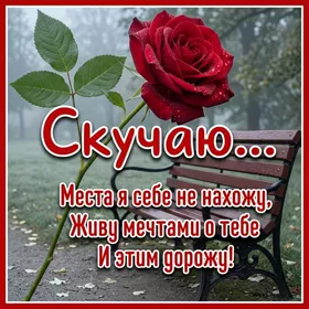 Открытка привлекательная картинка скучаю