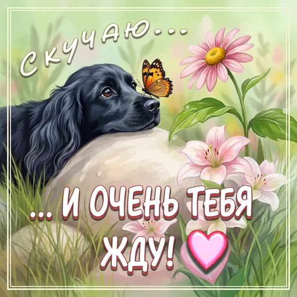 Картинка эмоциональная открытка скучаю