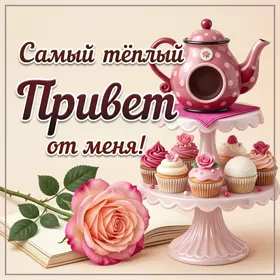 Открытка открытка самый тёплый привет