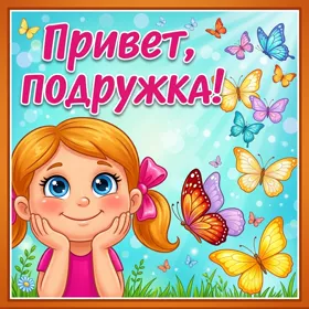 Открытка открытка самой обаятельной подруге