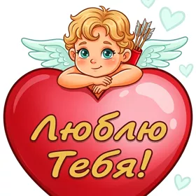 Postcard виртуальная открытка я тебя люблю