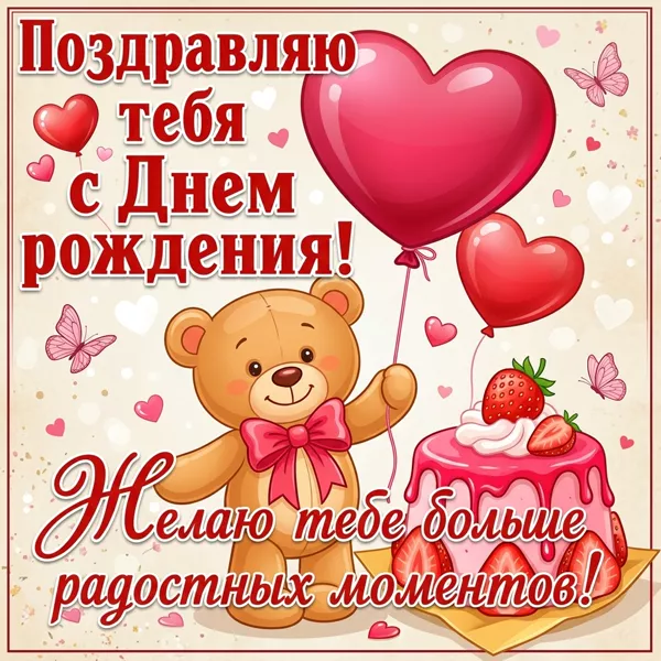 Picture открытка желаю тебе больше радостных моментов