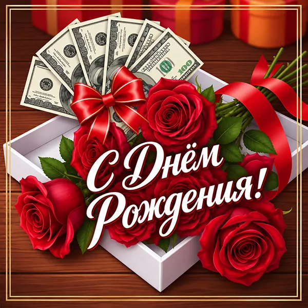 Postcard очаровательная открытка с днем рождения