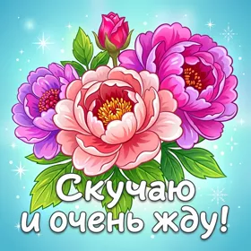 Picture чудесная открытка скучаю и очень жду