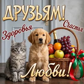 Picture чудесная картинка друзьям
