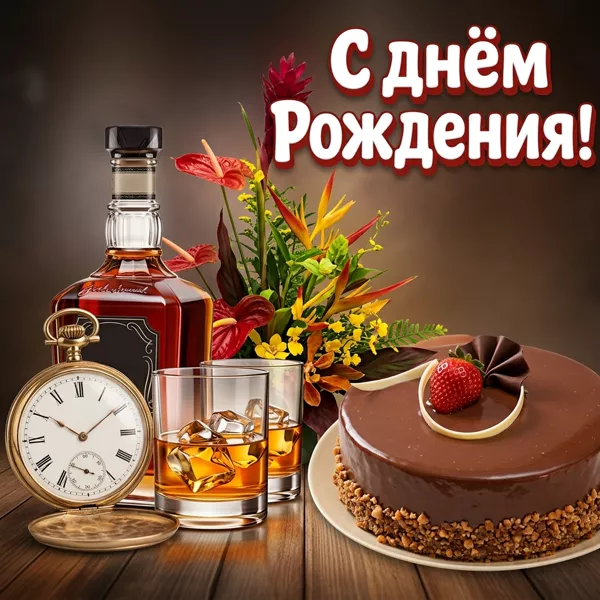Picture чудесная картинка с днем рождения мужчине