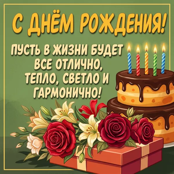 Picture милая открытка пусть в жизни будет все отлично