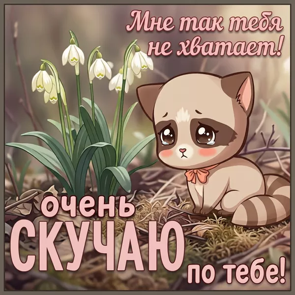 Picture милая картинка мне так тебя не хватает