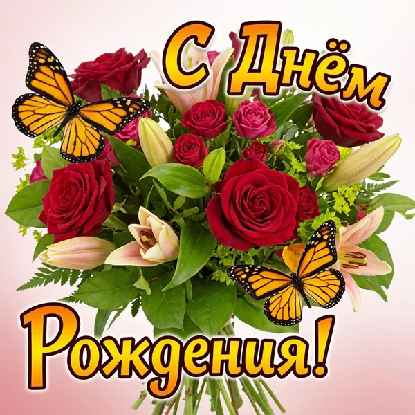 Открытка картинка поздравляю с днём рождения тебя сегодня