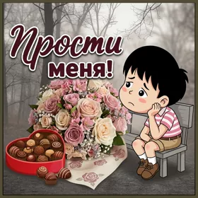 Picture милая открытка прости меня
