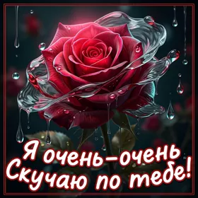 Picture чудесная картинка скучаю по тебе